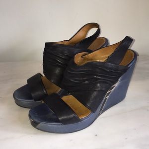 Coclico shibori stacked wedge